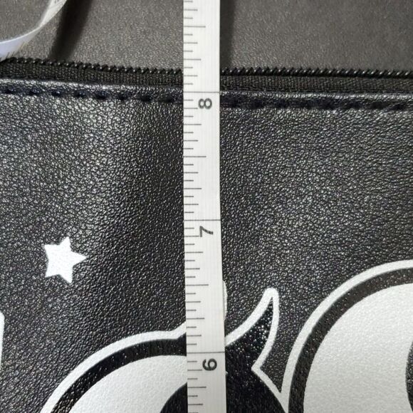 Black pouch-like Purse Bag Crossbody Colorful Fun Eyes - Picture 4 of 7